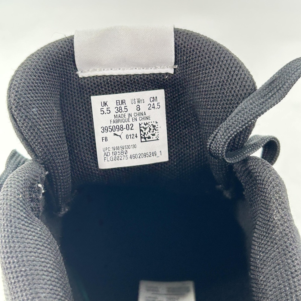 PUMA Kaia 2.0 CV Shoes Womens Size 8 Black Canvas‎ Platform SoftFoam+ Sneakers - Picture 10 of 15